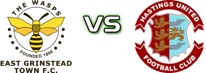 East Grinstead Town - Hastings Utd детайли и статистика East Grinstead Town - Hastings Utd детайли и статистика