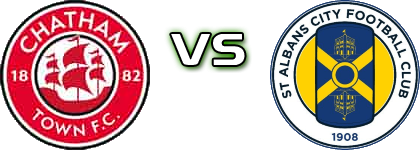 Chatham - St Albans Estatísticas e detalhes do jogo