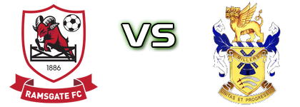 Ramsgate FC - Aveley FC Spiel Prognosen und Statistiken