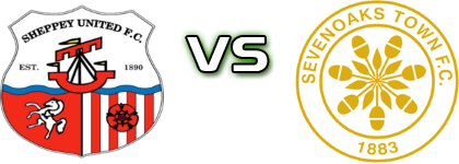 Sheppey United FC - Sevenoaks Town Spiel Prognosen und Statistiken