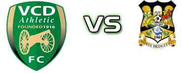VCD Athletic - Three Bridges Detalji meca I statistika. VCD Athletic - Three Bridges Detalji meca I statistika.