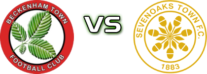 Beckenham - Sevenoaks Town детайли и статистика Beckenham - Sevenoaks Town детайли и статистика