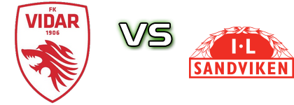 Vidar - Sandviken Estatísticas e detalhes do jogo