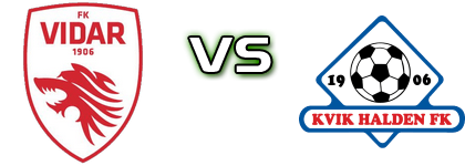 Vidar - Kvik Halden Spiel Prognosen und Statistiken