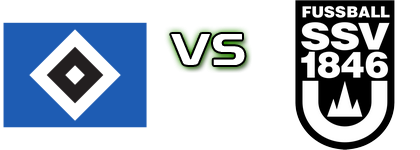 HSV - SSV Ulm 1846 Estatísticas e detalhes do jogo