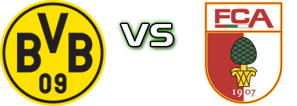 Dortmund - Augsburg детайли и статистика