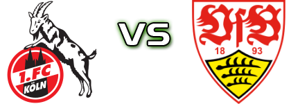 Köln - Stuttgart Estatísticas e detalhes do jogo