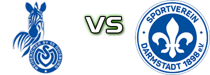 Duisburg - SV Darmstadt 98 детайли и статистика