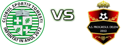 Tomesti - Progresul Deleni head to head game preview and prediction