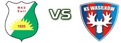 Świt NDM - KS Wasilków Statistiche e dettagli partita