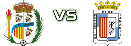 CD Caspe - CDJ Tamarite Spiel Prognosen und Statistiken