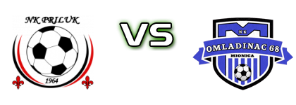 Priluk 1964 - Omladinac 68  Statistiche e dettagli partita