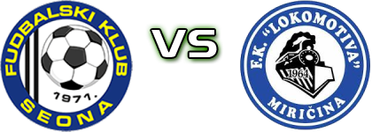 Seona 1971 - Lokomotiva Miričina head to head game preview and prediction