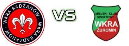 Wkra Radzanów - Wkra Żuromin Detalji meca I statistika.