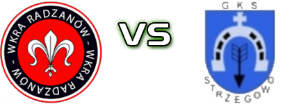 Wkra Radzanów - GKS Strzegowo детайли и статистика Wkra Radzanów - GKS Strzegowo детайли и статистика