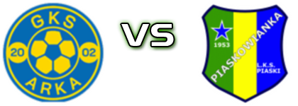 Arka Pawłów - Piaskowianka Piaski head to head game preview and prediction