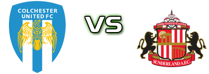 Colchester - Sunderland Detalji meca I statistika.