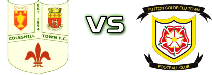Coleshill - Sutton детайли и статистика