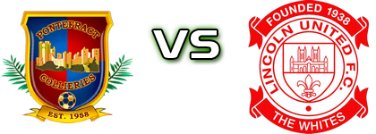 Pontefract Collieries - Lincoln United детайли и статистика