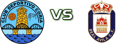 CD Coria - Real Ávila Statistiche e dettagli partita CD Coria - Real Ávila Statistiche e dettagli partita