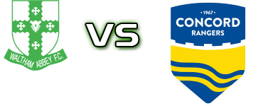 Waltham Abbey - Concord Rangers Spiel Prognosen und Statistiken