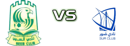Al Seeb - Sur head to head game preview and prediction