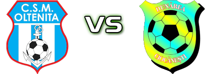 Oltenița - Dunărea Ciocănești Detalji meca I statistika.