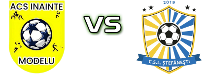 ACS Inainte Modelu - Stefanestii  head to head game preview and prediction