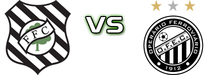 Figueirense - Operário Estatísticas e detalhes do jogo