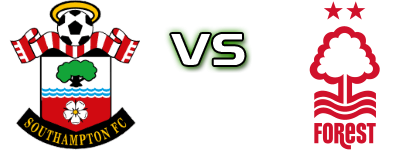 Southampton - Forest детайли и статистика Southampton - Forest детайли и статистика
