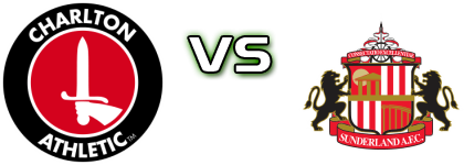 Charlton - Sunderland детайли и статистика