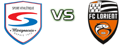 Merignac SA - FC Lorient head to head game preview and prediction