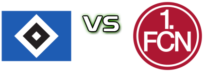 HSV - Nürnberg Statistiche e dettagli partita