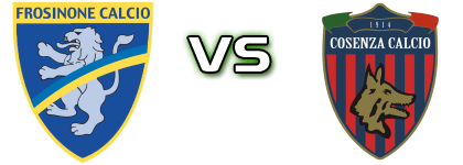 Frosinone - Cosenza Detalles y estadisticas
