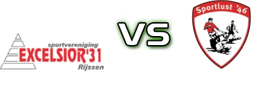 Excelsior - Sportlust 46 Spiel Prognosen und Statistiken