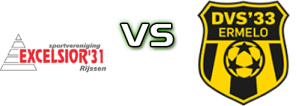 Excelsior - DVS'33 Ermelo head to head game preview and prediction Excelsior - DVS'33 Ermelo head to head game preview and prediction
