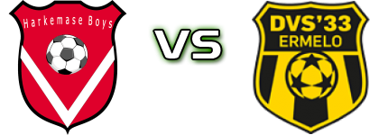 Harkemase B - DVS'33 Ermelo head to head game preview and prediction