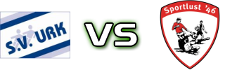 SV Urk - Sportlust 46 head to head game preview and prediction