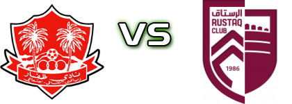 Dhofar - Al-Rustaq Estatísticas e detalhes do jogo