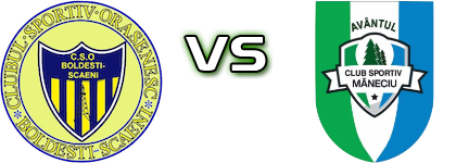 Boldești-Scăeni - Avântul Măneciu head to head game preview and prediction