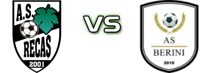 AS Recaș - Berini детайли и статистика