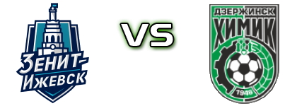 Zenit Izhevsk - Khimik Dzerzhinsk Spiel Prognosen und Statistiken