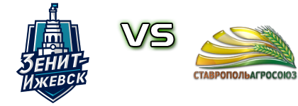 Zenit Izhevsk - StavropolAgroSoyuz Nevinnomyssk Detalji meca I statistika.