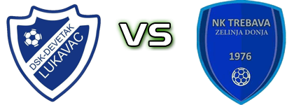 DSK Devetak - Trebava Zelinja Donja детайли и статистика DSK Devetak - Trebava Zelinja Donja детайли и статистика