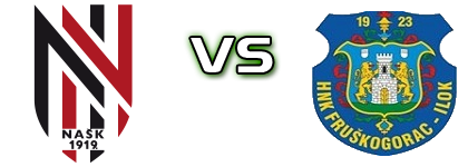 NAŠK - Fruškogorac Estatísticas e detalhes do jogo