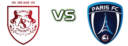 Amiens - Paris FC детайли и статистика Amiens - Paris FC детайли и статистика
