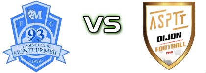 Montfermeil FC - Dijon ASPTT head to head game preview and prediction