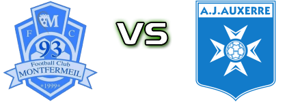 Montfermeil FC - Auxerre head to head game preview and prediction