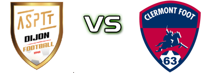Dijon ASPTT - Clermont Foot детайли и статистика