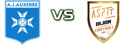 Auxerre - Dijon ASPTT Statistiche e dettagli partita